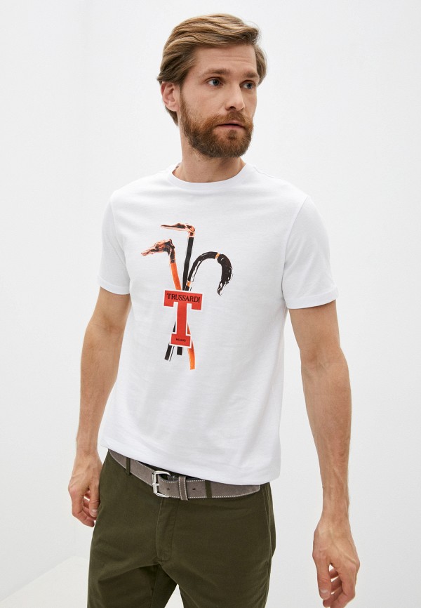 

Футболка Trussardi, Белый, Trussardi TR016EMKOQO0