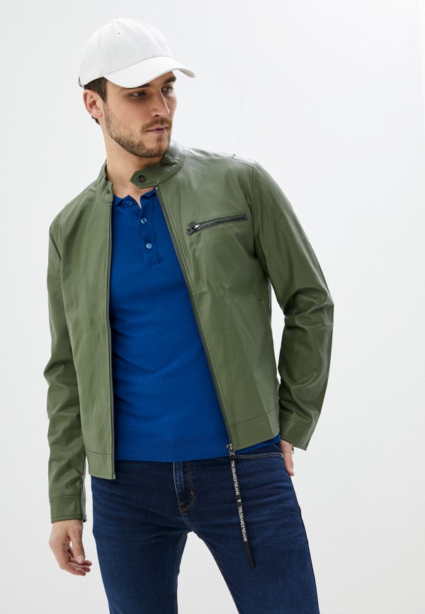 

Куртка кожаная Trussardi, Зеленый
