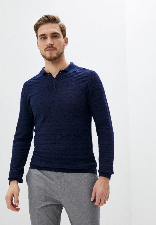 

Поло Trussardi, Синий