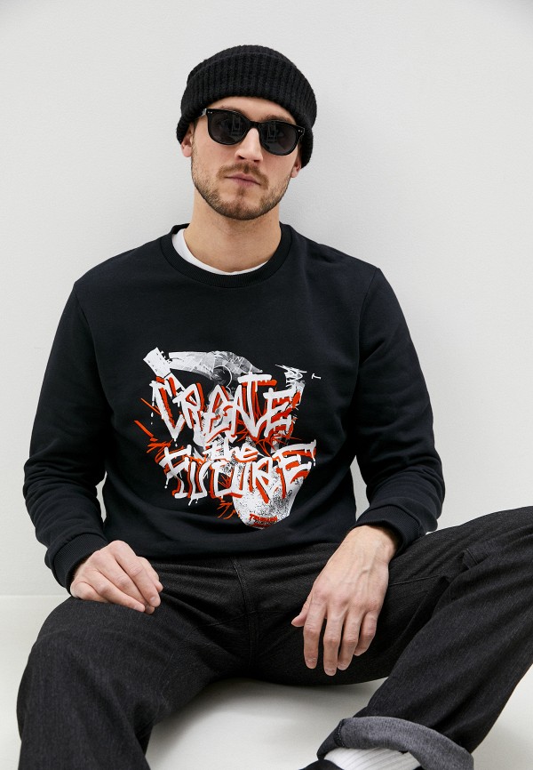 

Свитшот Trussardi, Черный, Trussardi TR016EMLPLX4