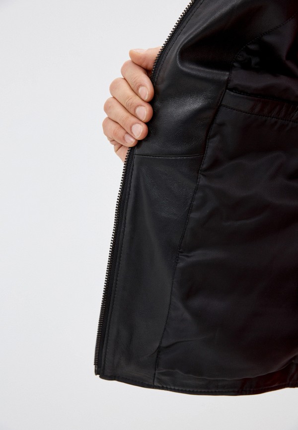 фото Куртка кожаная trussardi