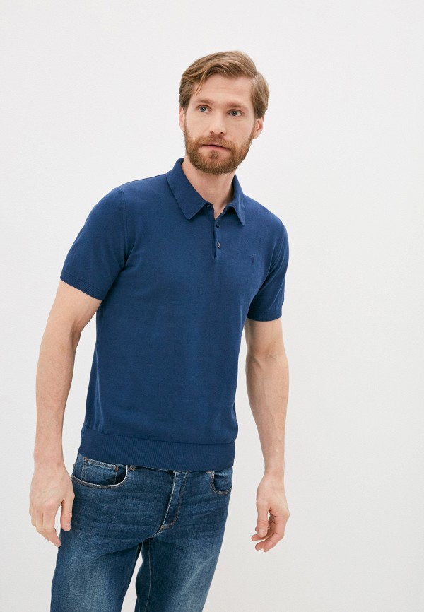 

Поло Trussardi, Синий