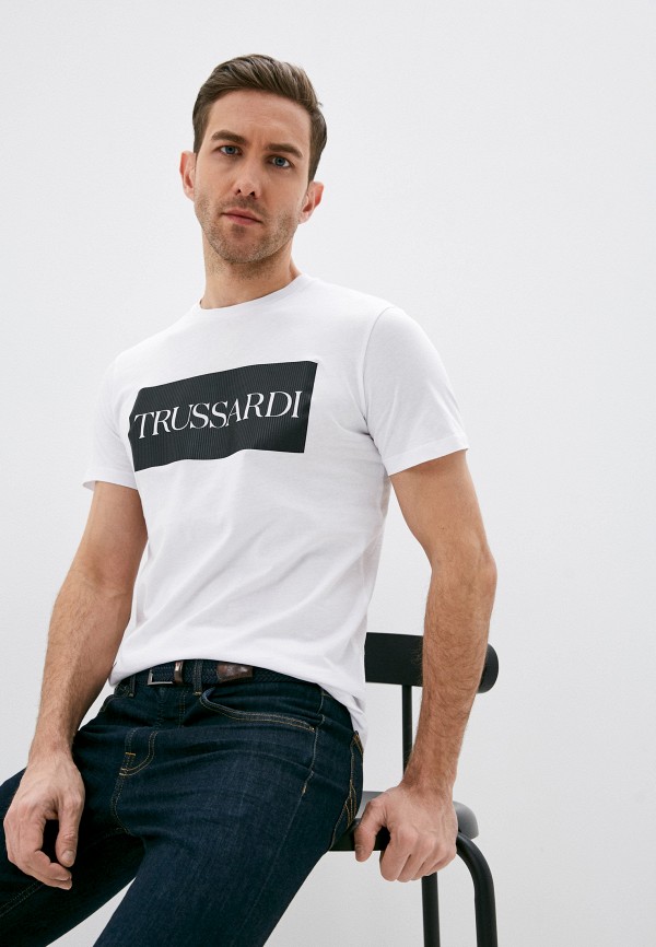 

Футболка Trussardi, Белый, Trussardi TR016EMMBUU3