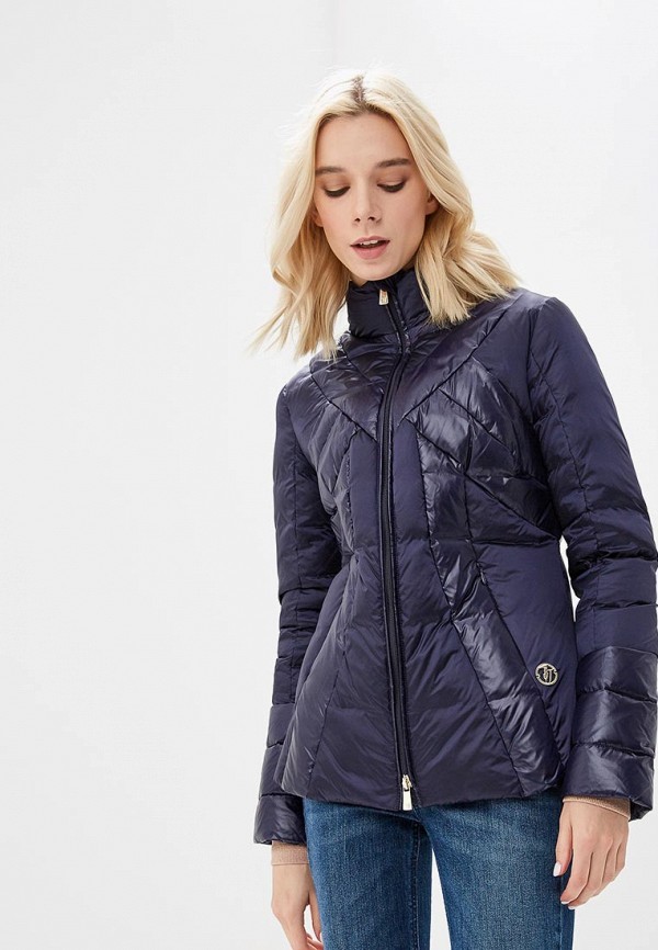 

Пуховик Trussardi Jeans, Trussardi Jeans TR016EWBUVR2, Синий
