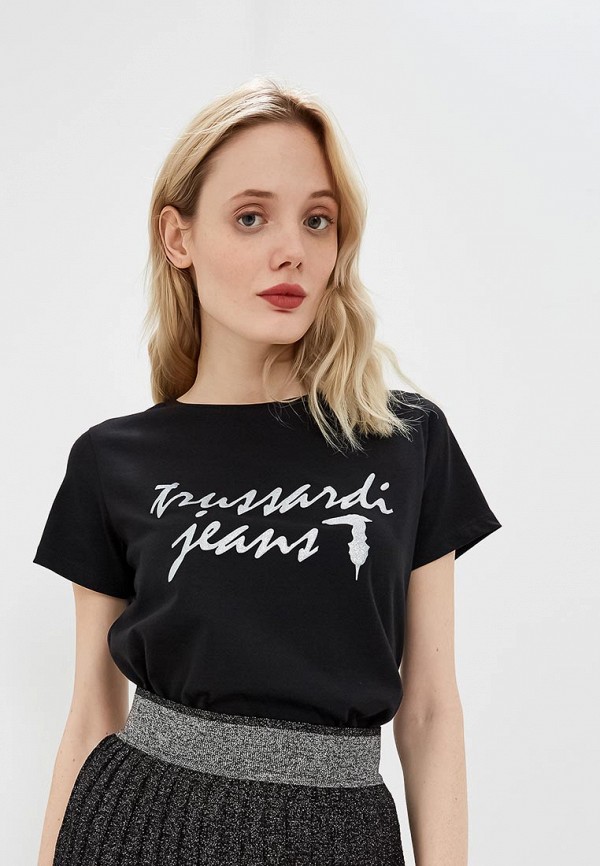 

Футболка Trussardi Jeans, Trussardi Jeans TR016EWDOCH5, Черный