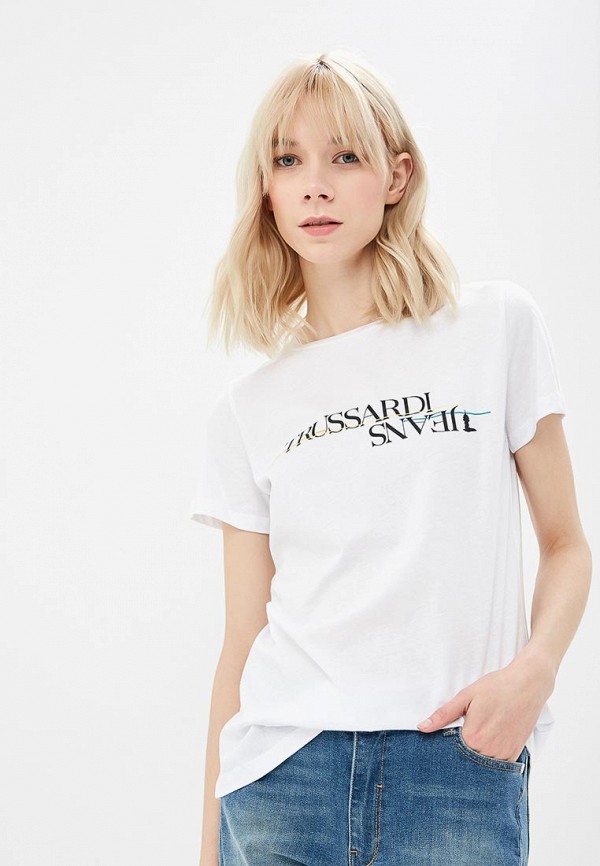 

Футболка Trussardi Jeans, Белый, Trussardi Jeans TR016EWDOCI1