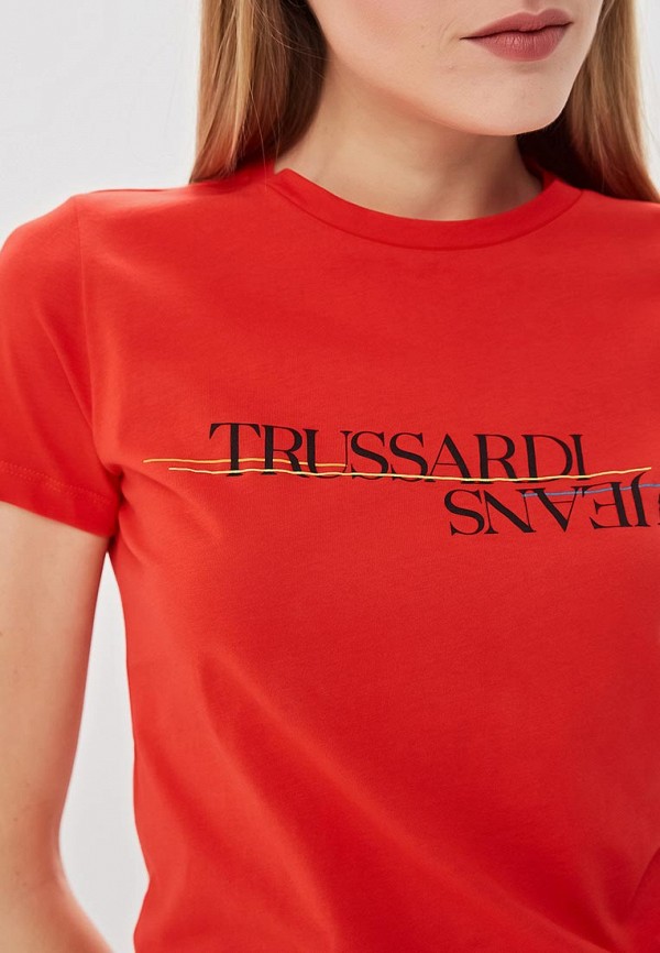 

Футболка Trussardi Jeans; Trussardi Jeans TR016EWDOCI2, Красный