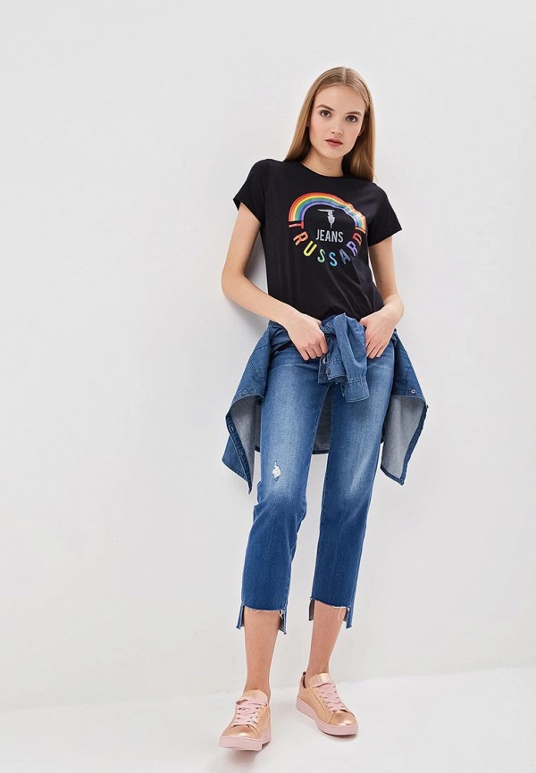 

Футболка Trussardi Jeans; Trussardi Jeans TR016EWDOCI6, Черный