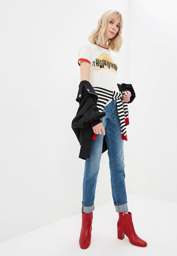 

Футболка Trussardi Jeans; Trussardi Jeans TR016EWDOCJ3, Белый