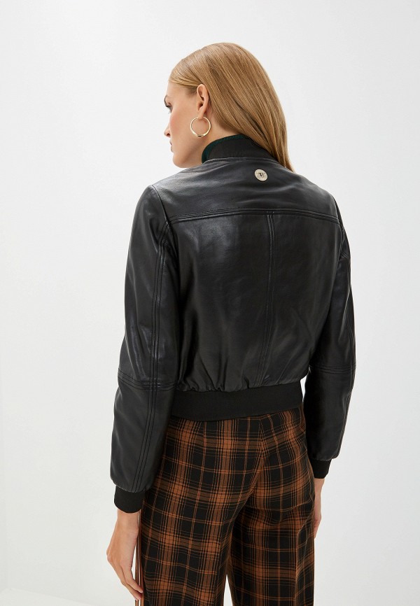 

Куртка кожаная Trussardi Jeans, Черный