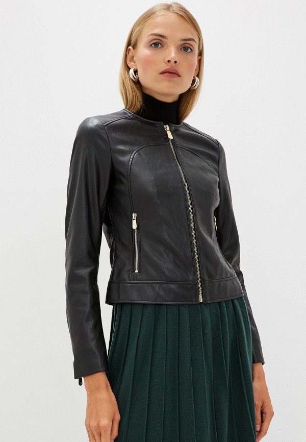 

Куртка кожаная Trussardi Jeans, Черный