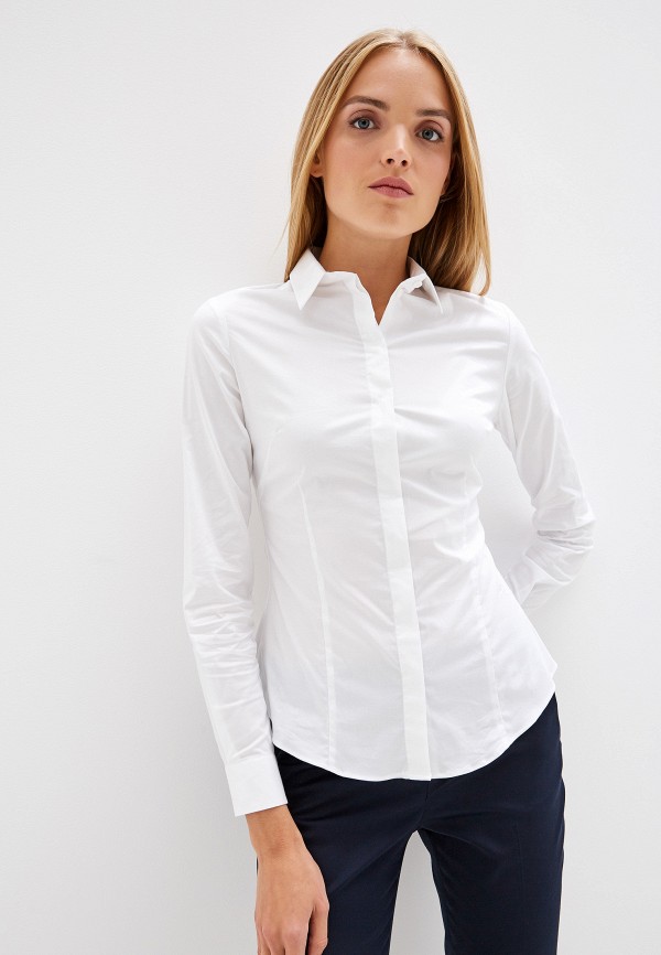 

Рубашка Trussardi Jeans, Белый, Trussardi Jeans TR016EWFTCC7