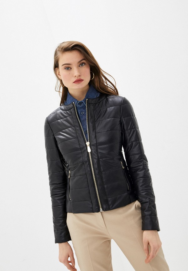 

Куртка кожаная Trussardi Jeans, Черный