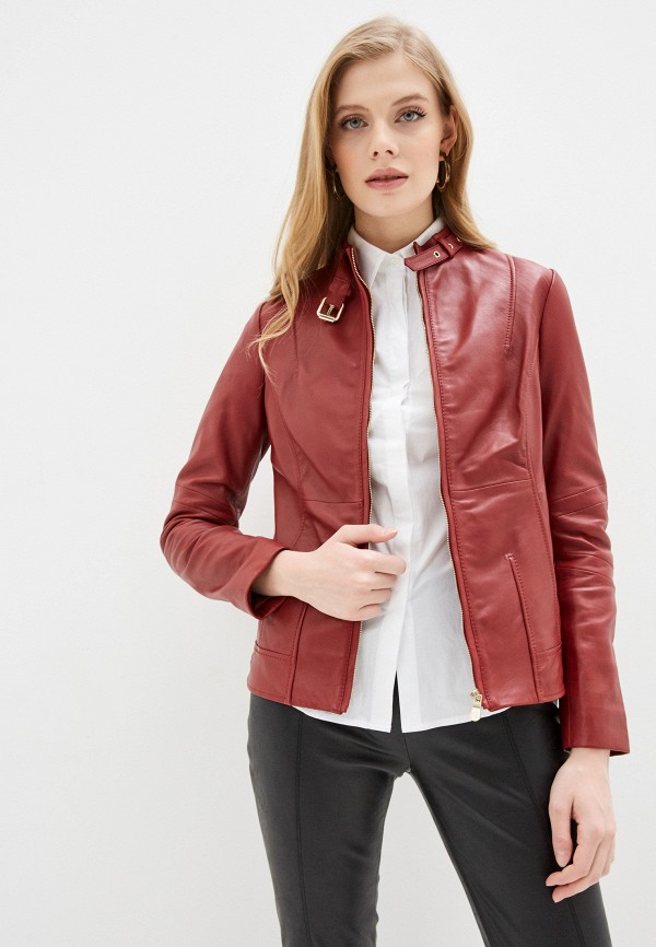 

Куртка кожаная Trussardi Jeans, Красный