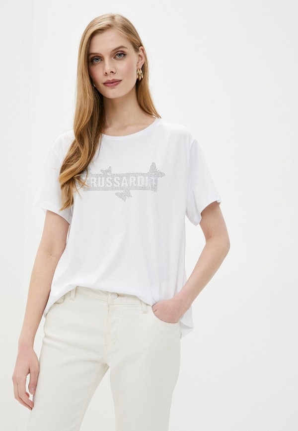 

Футболка Trussardi Jeans, Белый, Trussardi Jeans TR016EWHKVC5