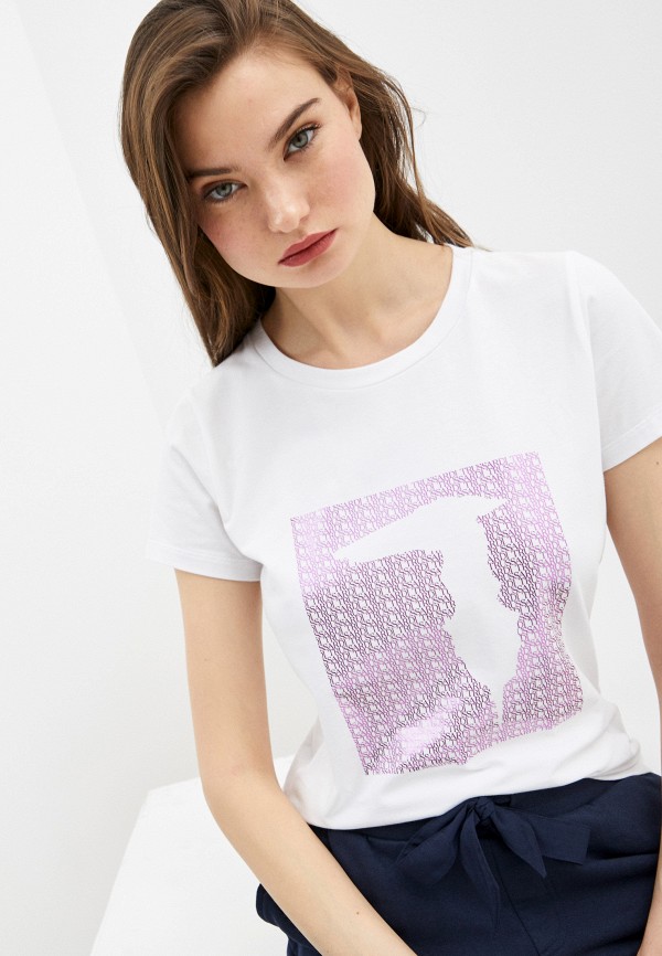

Футболка Trussardi Jeans, Белый, Trussardi Jeans TR016EWHKVD2