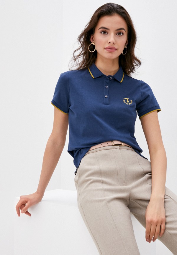 

Поло Trussardi Jeans, Синий, Trussardi Jeans TR016EWHKVF1