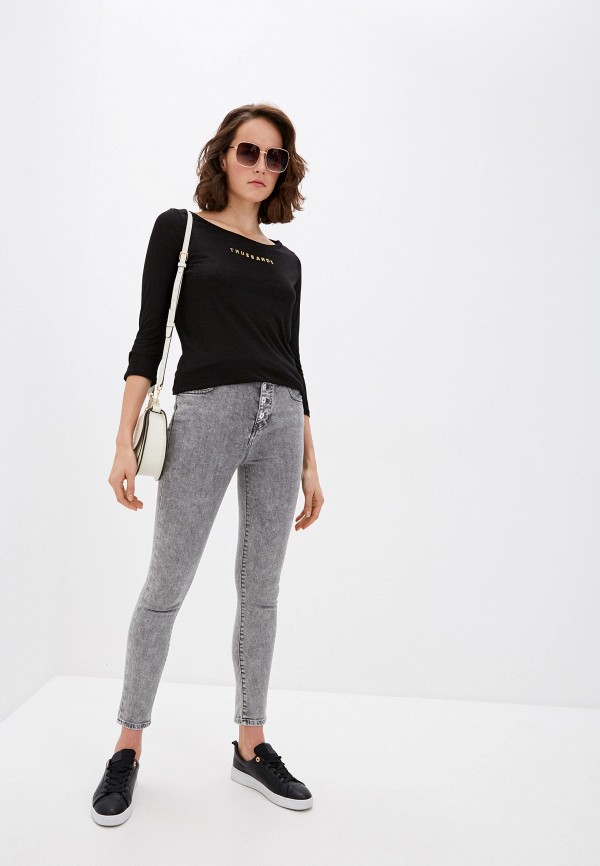 

Лонгслив Trussardi Jeans, Черный, Trussardi Jeans TR016EWHKVG0