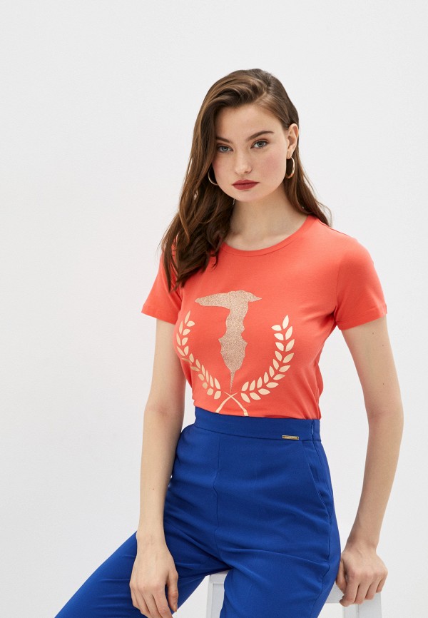 

Футболка Trussardi, Розовый, Trussardi TR016EWHKVI9
