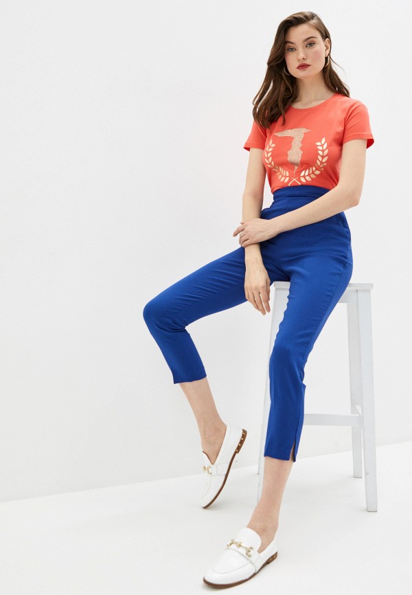 

Футболка Trussardi Jeans, Розовый, Trussardi Jeans TR016EWHKVI9