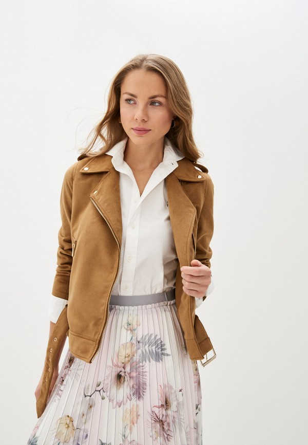 

Куртка кожаная Trussardi Jeans, Коричневый