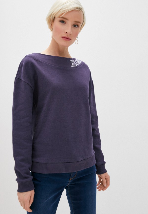 

Свитшот Trussardi, Синий, Trussardi TR016EWKOPA6