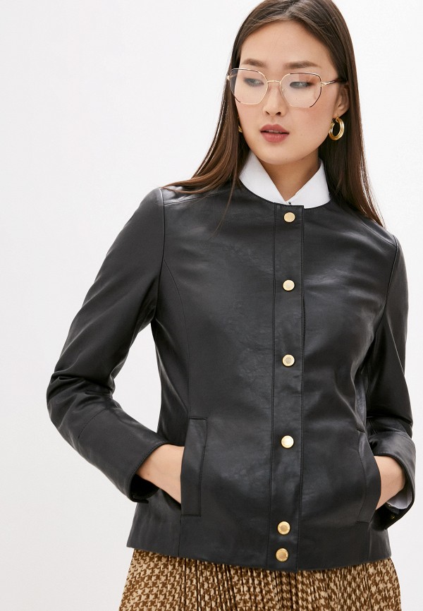 

Куртка кожаная Trussardi Jeans, Черный