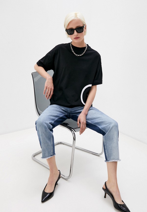 

Футболка Trussardi Jeans, Черный, Trussardi Jeans TR016EWKOPL3