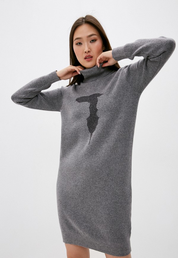 

Платье Trussardi, Серый, Trussardi TR016EWKOPM3