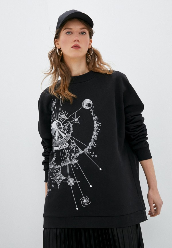 

Свитшот Trussardi, Черный, Trussardi TR016EWMBVH2