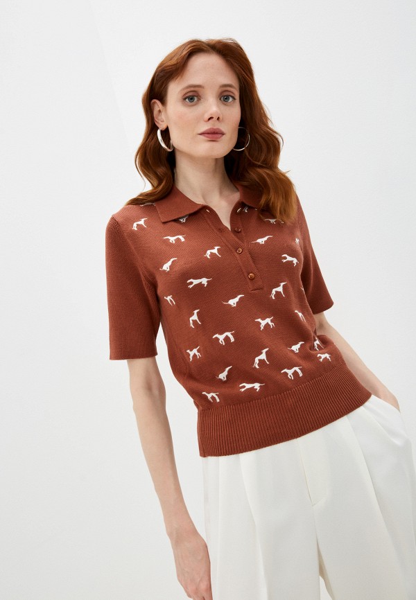 

Поло Trussardi, Коричневый