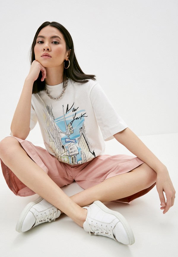 

Футболка Trussardi, Белый, Trussardi TR016EWMBVK7