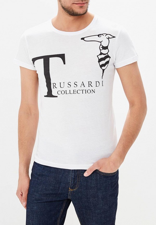 

Футболка Trussardi Collection, Trussardi Collection TR031EMAWZU9, Белый