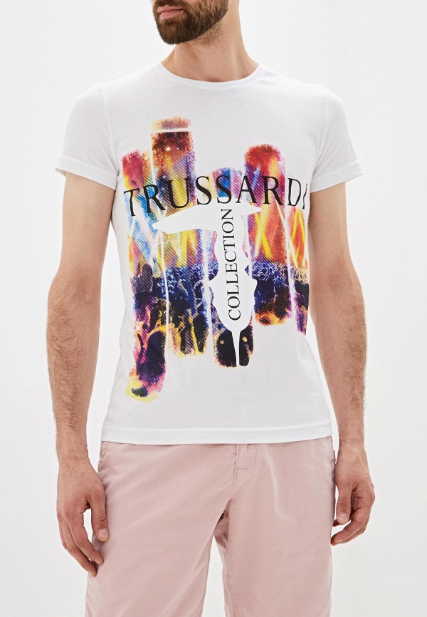 

Футболка Trussardi Collection, Trussardi Collection TR031EMFALZ0, Белый