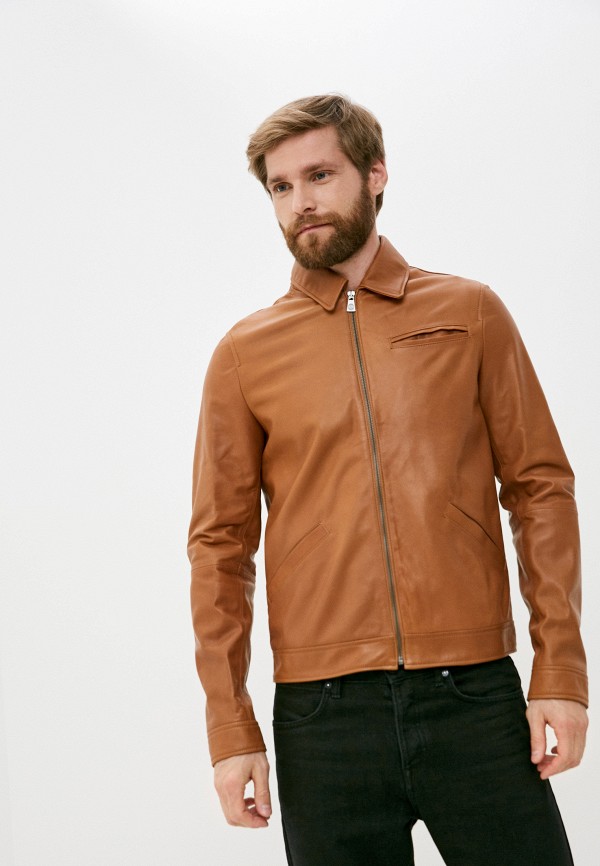 

Куртка кожаная Trussardi Collection, Коричневый