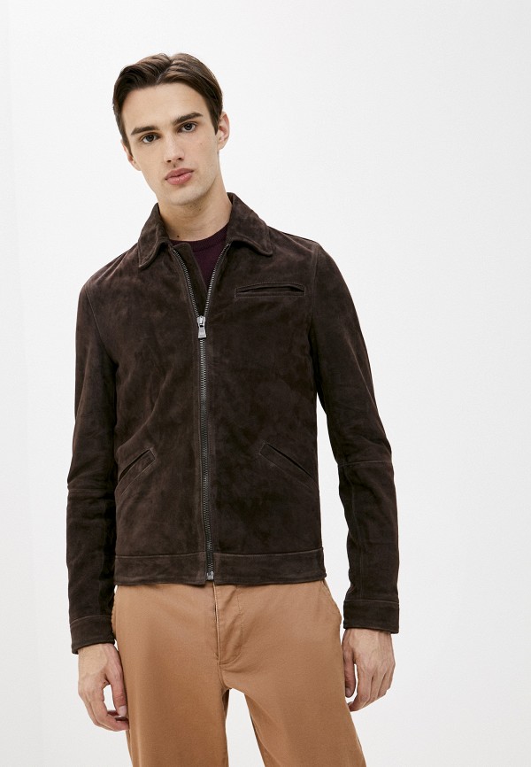 

Куртка кожаная Trussardi Collection, Коричневый, Trussardi Collection TR031EMJVDL9