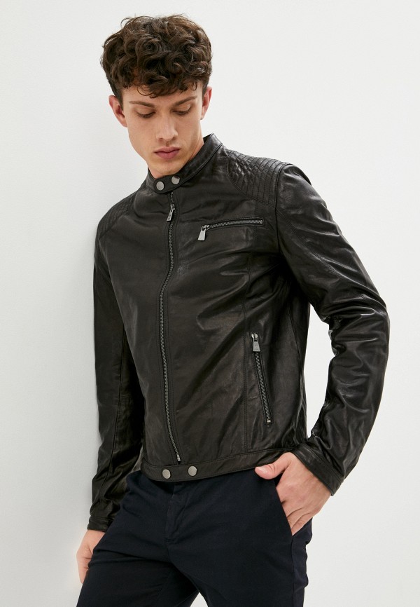 

Куртка кожаная Trussardi Collection, Черный, Trussardi Collection TR031EMJVGO9
