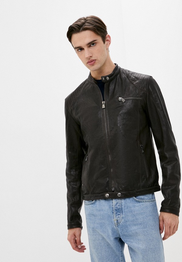 

Куртка кожаная Trussardi Collection, Коричневый