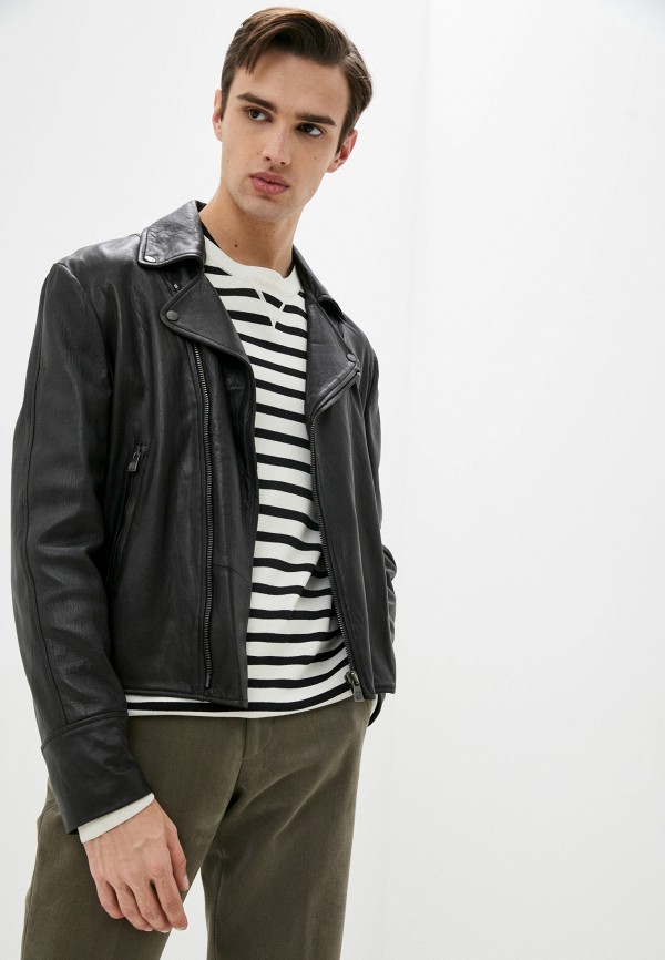 

Куртка кожаная Trussardi Collection, Черный, Trussardi Collection TR031EMJVGR5