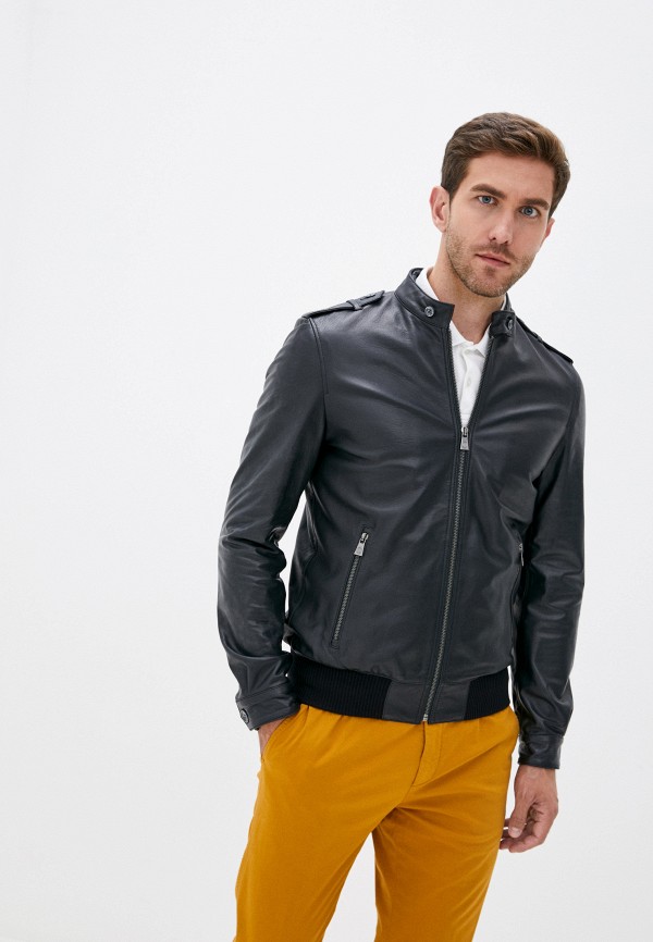 

Куртка кожаная Trussardi Collection, Черный