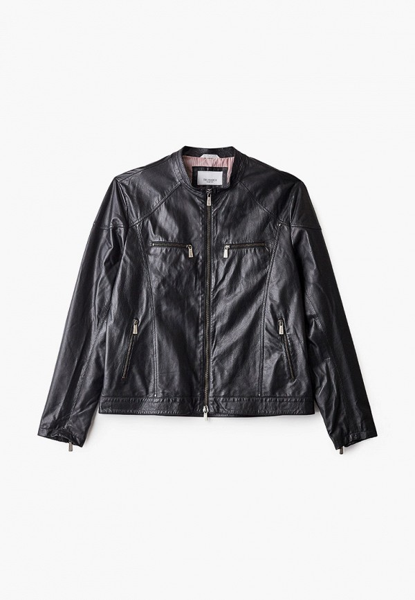 

Куртка кожаная Trussardi Collection, Черный, Trussardi Collection TR031EMKFAW0