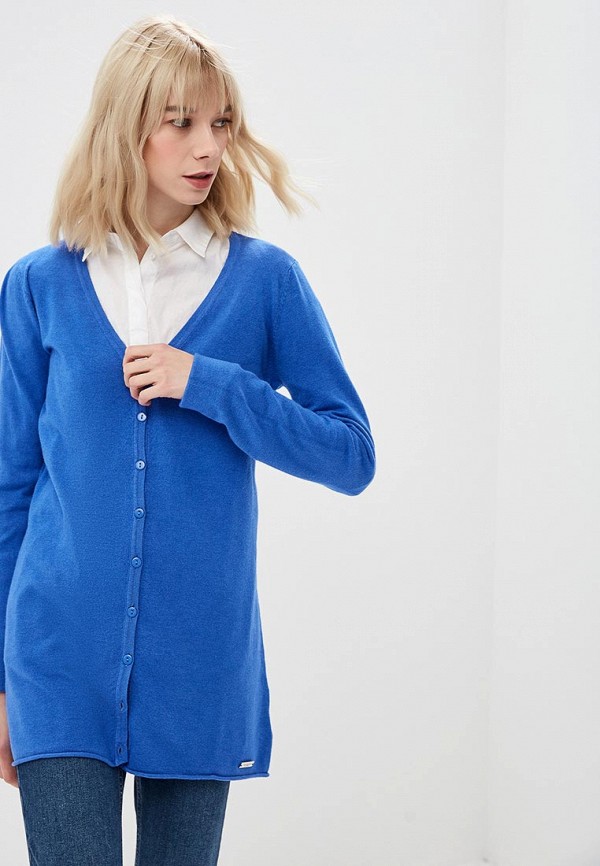 

Кардиган Trussardi Collection, Trussardi Collection TR031EWCUHQ6, Синий