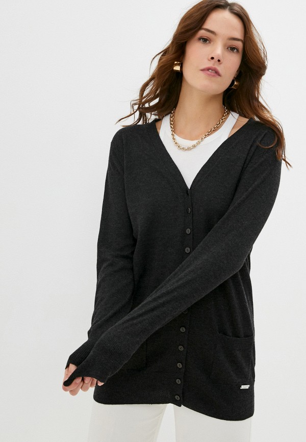 

Кардиган Trussardi Collection, Черный, Trussardi Collection TR031EWJVJQ7