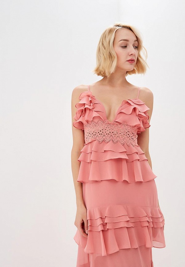 

Платье Glamorous; Glamorous TR033EWDJTY1, Розовый