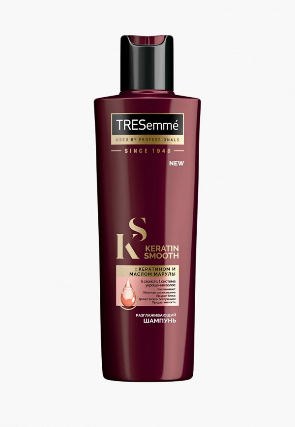 

Шампунь Tresseme, Прозрачный, Keratin Smooth, Разглаживающий, 230 мл