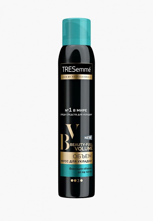 

Мусс для укладки Tresemme, Прозрачный, Beauty-full Volume, "Объем", 200 мл