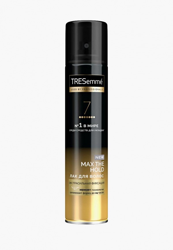 

Лак для волос Tresemme, Прозрачный, Hold Collection, "Экстрасильная фиксация", 250 мл