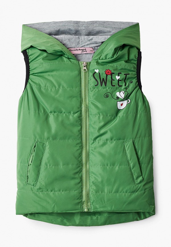 

Жилет утепленный TrendyAngel Baby, Зеленый, TrendyAngel Baby TR045EGKXMF4