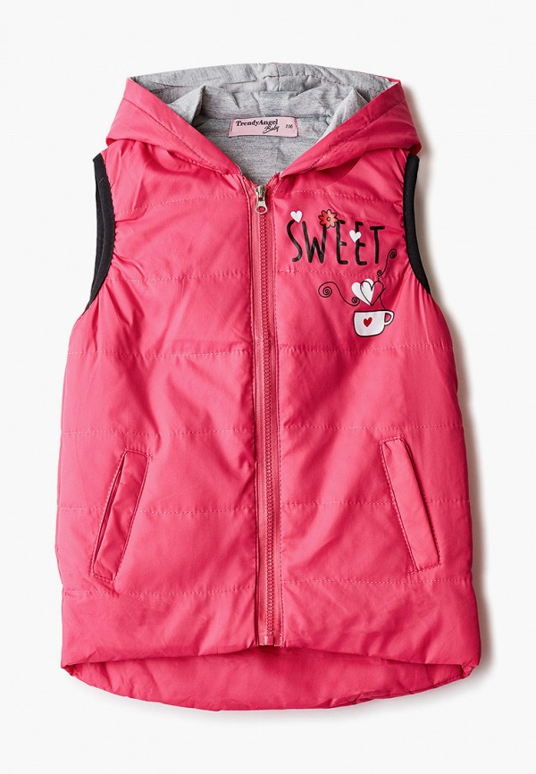 

Жилет утепленный TrendyAngel Baby, Розовый, TrendyAngel Baby TR045EGKXMF5