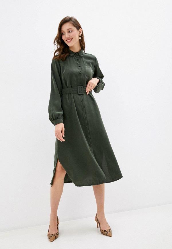 

Платье Trendyol, Хаки, Trendyol TR046EWKLDG6